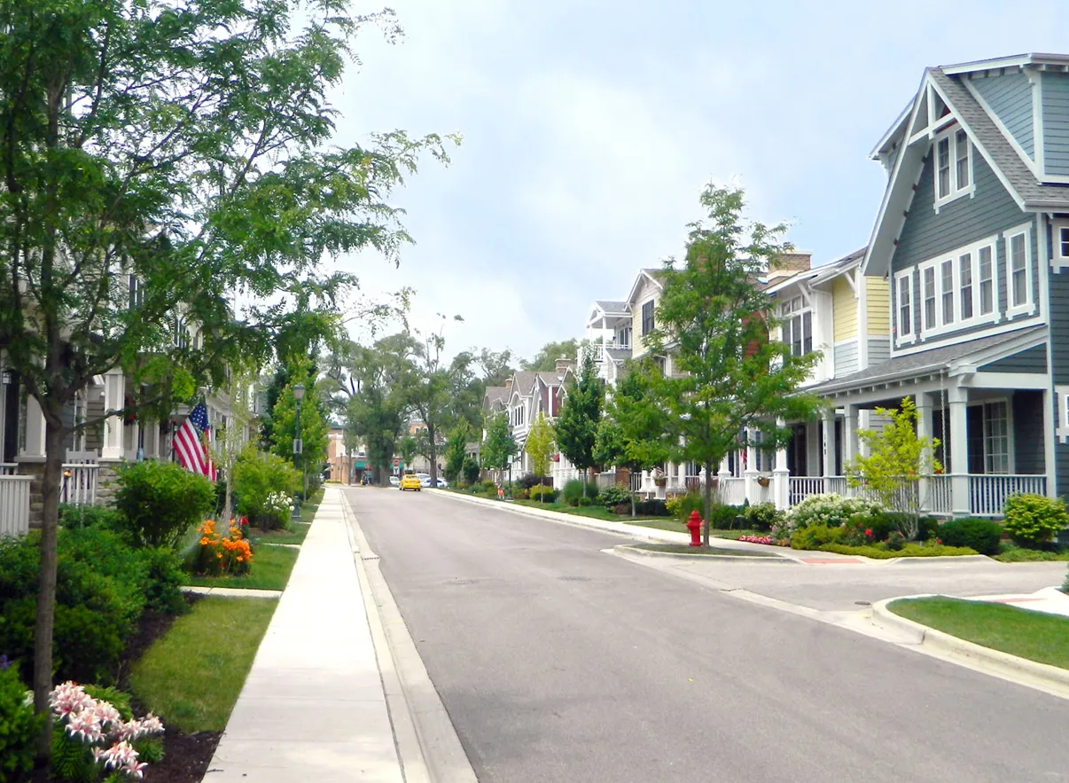 School Street - residential development with 26 homes and 15 condos in Libertyville